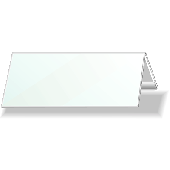 Durable Tischnamensschilder/8053-19 105/210 x 297 mm farblos Inh.25