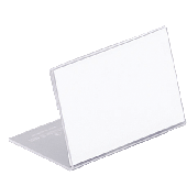 Durable Tischnamensschilder aus Acryl/8054-19 64 x 150 mm farblos Inh.10