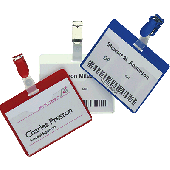 Durable Namensschilder Security/8612-19 farblos Inh.5