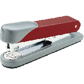 Novus Heftgerät Stabil/020-1289 rot/grau Heftleistung 30Blatt Einlegetiefe 6,5cm