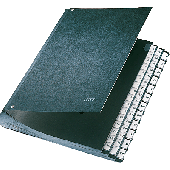 Leitz Pultordner/5844-00-95 270x345mm für:A4 schwarz 1-31/I-XIII