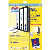 Avery Zweckform Ordnerrücken-Etiketten schmal/lang/L4758-25 weiß Inh.125