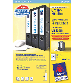 Avery Zweckform Ordnerrücken-Etiketten schmal/L4760-100 weiß Inh.700