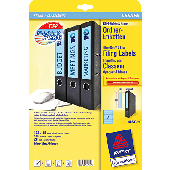Avery Zweckform Ordnerrücken-Etiketten schmal/L4763-20 blau Inh.140