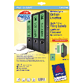 Avery Zweckform Ordnerrücken-Etiketten/L4768-20 grün Inh.80