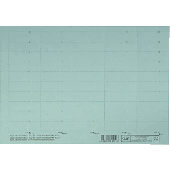 Elba Beschriftungsschilder/83582BL blau Karton 250 g/qm Inh.50