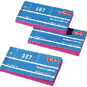 Herlitz Nummernblöcke/892703 105x50 mm sortiert Nr. 1-1000 Inh.1000 Blatt