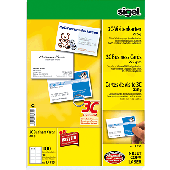 Sigel Visitenkarten 3C/LP795 85x55 mm (A4) hochweiß 225 g/qm Inh.100 ST=10 BL
