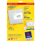 Avery Zweckform Inkjet-Etiketten/J4794-25 99,1x63,5 mm weiß spezialbeschichtet Inh.200