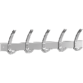 kerkmann Wandgarderobe Public 5/10/6404 B 65 x T 11 x H 17 cm alusilber
