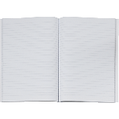 K + E Kladden/8614172-601SB96 DIN A4 blau liniert 70 g/qm Inh.96 Blatt