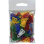 Laurel Plastiklips/0112-98 25 mm Plastik (PS) 2 - 20 Blatt Inh.100