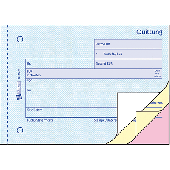 Zweckform Quittungen mit MwSt-Nachweis/1737 DIN A6 quer Inh.3x40 Blatt