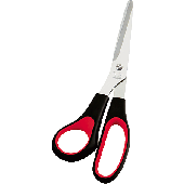 WEDO Schere Universal f. Linkshänder/97681 21cm schwarz/rot