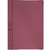 Elba Klemmmappen/36450RO für DIN A4 rot Manilakarton (RC) 250 g/m²