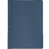 Elba Klemmmappen/36450BL für DIN A4 blau Manilakarton (RC) 250 g/m²