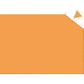 Franken Magnetplatten/MP84105 200x295mm orange
