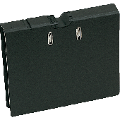 Elba Pendelordner/95414 für DIN A4 schwarz Hartpappe (RC)