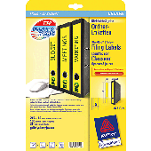 Avery Zweckform Ordnerrücken-Etiketten schmal/lang/L4751-20 gelb Inh.100