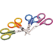 WEDO Kinderschere SOFT-KID Linkshänder  11,5 cm/77951 grün/orange rund links