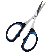 WEDO Silhouettenschere-Soft-Cut/9794 10,5cm schwarz/blau