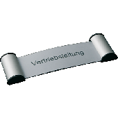 Franken Türschilder mit Cliprahmen/BS0601 60x180mm