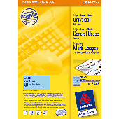 Avery Zweckform InkJet + Laser + Kopier-Etiketten/3449 70 x 37 mm blau Farbcodierung aller Art Inh.2400