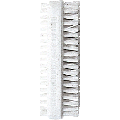 Haug Handwaschbürste Nylon/81491 weiß