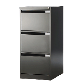 Bisley Hängeregistraturschrank 1-bahnig/3633833 H1016xB413xT622 mm schwarz