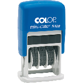 Colop Datumstempel MiniDater S 120/1452000200 19 x 4 mm Kissen schwarz Mini-Dater S120