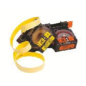 Dymo Beschriftungsband für Rhino Pro Vinyl/S0718500 19 mm x 5,5 m schwarz / orange