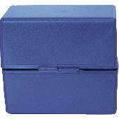 M&M Karteikasten A7/66040356SP A7 / 112x64x97 mm nachtblau leer