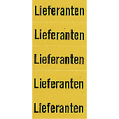 Inhaltsschilder Selbstklebend/05897 Lieferanten Inh.100