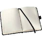 Sigel Notizbuch Conceptum Hardcover/CO120 148x213x20 mm schwarz 80 g