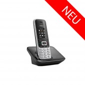 Gigaset S850 schnurloses Festnetztelefon PC-Anschluss (analog) platin/schwarz