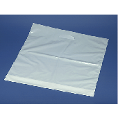 Papstar Tragetaschen /12358 38x30x4cm weiß LDPE Inh.100
