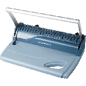 GBC Plastikbindemaschine MultiBind 208/4400110 26,4x40x14 cm graublau manuell