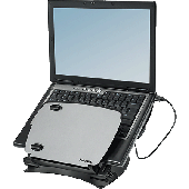 Fellowes Laptopständer Professional Series mit USB Hub/8024602 silber / schwarz