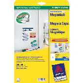 Avery Zweckform InkJet-Magnetschilder/J8867-5 210x297 mm weiß Inh.5