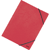 Bene Eckspannmappen Vario/110700RT A4 rot Colorspan Karton 600g/qm