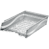 Bene Briefkörbe A4 - C4/60100 grautransparent