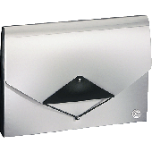 Ecobra Fächermappe/940105 DIN A4 silber/schwarz Polypropylen Inh.13-teilig