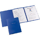Elba Bewerbungsmappe job execellent/36410DB für DIN A4 dunkelblau Karton 320 g/m²