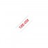 Brother TZe-252 Schriftband 24mm x 8m rot auf weiß selbstklebend