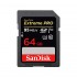SanDisk Extreme Pro 64 GB SDXC Speicherkarte (95 MB/s, Class 10, U3, V30)