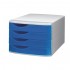 ATLANTA Schubladenbox Blau